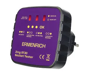 image Ermenrich Zing ST30 Socket Tester