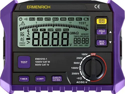 photo Ermenrich Ping ET50 Insulation Tester, image 1