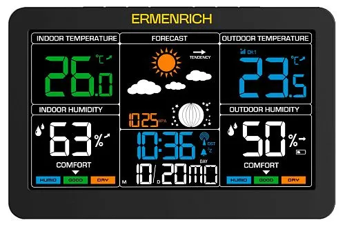 photo Ermenrich Report WR60 Weather Station, image 1