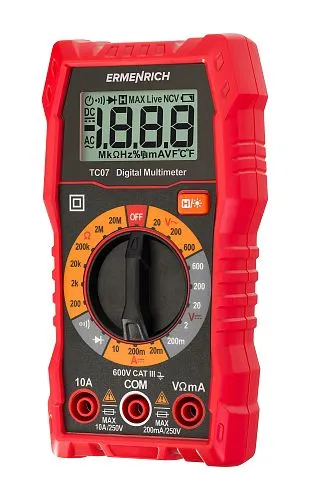picture Ermenrich Zing TC07 Digital Multimeter, image 1