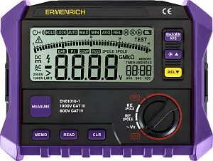 photo Ermenrich Ping ET60 Earth Resistance Tester