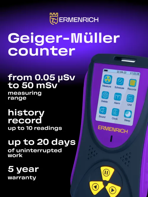 image Ermenrich Ping RD50 Radiation Detector, image 9