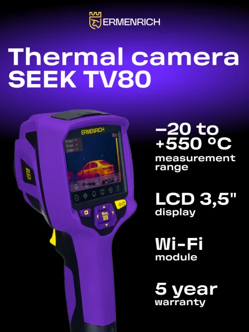 photo Ermenrich Seek TV80 Thermal Camera, image 12