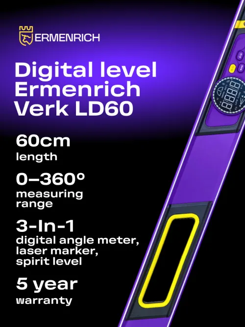image Ermenrich Verk LD60 Digital Level, with laser, image 8