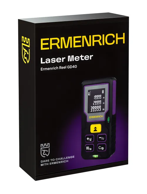 photograph Ermenrich Reel PLUS GD40 Laser Meter, image 7