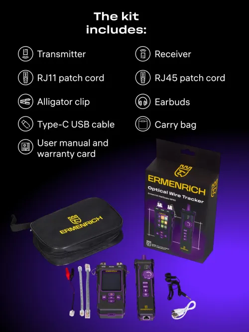 image Ermenrich NetGeeks NP60 Optical Wire Tracker, image 18