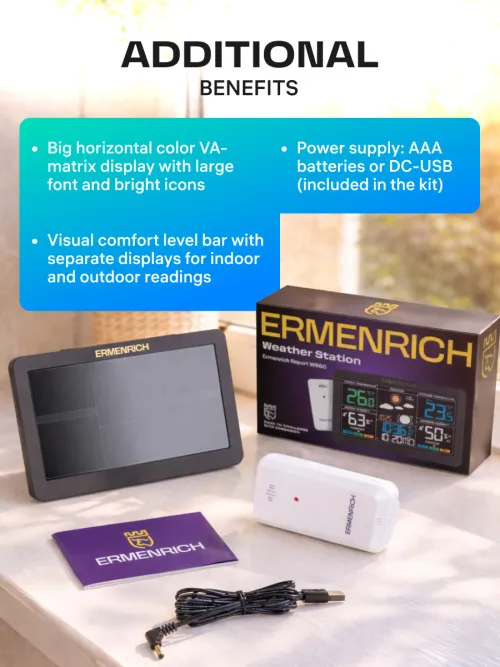 photo Ermenrich Report WR60 Weather Station, image 17