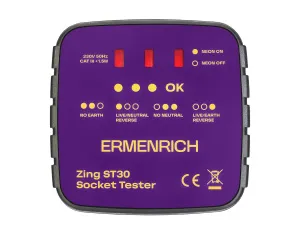 image Ermenrich Zing ST30 Socket Tester