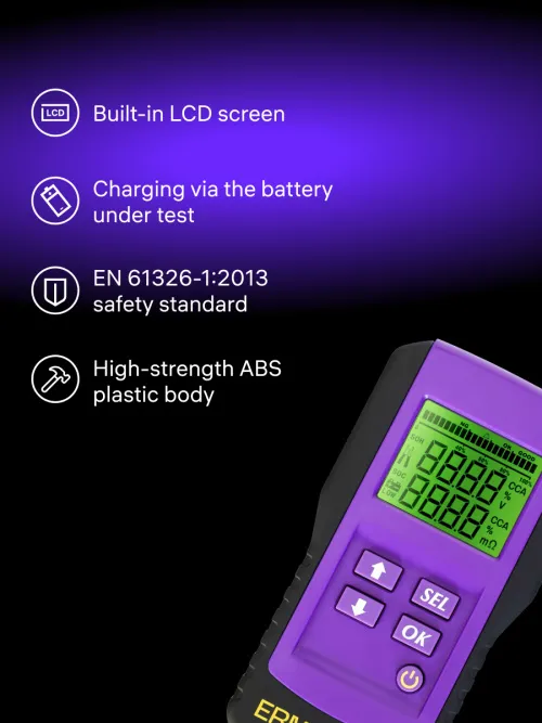 photo Ermenrich Zing AL45 Battery Tester, image 9