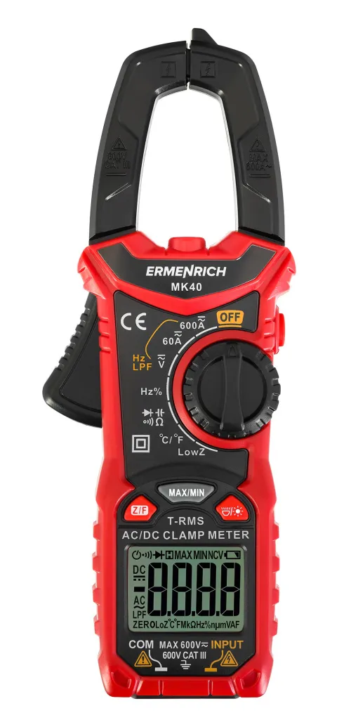 photo Ermenrich Ping MK40 Digital Clamp Meter, image 3