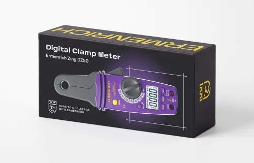 picture Ermenrich Zing DZ50 Digital Clamp Meter, image 2