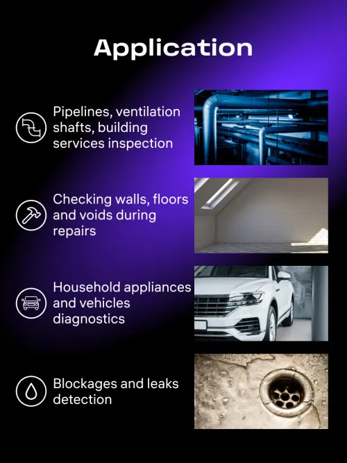 photo Ermenrich Seek VE70 Industrial Endoscope, black, image 18