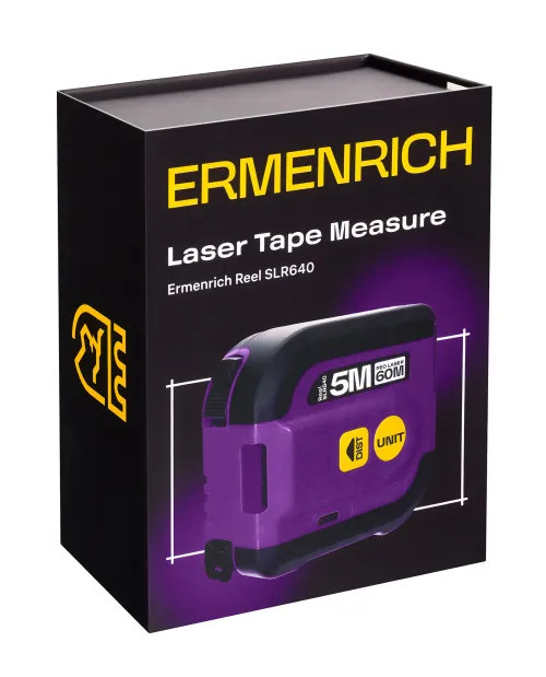 photo Ermenrich Reel SLR640 Laser Tape Measure, image 7