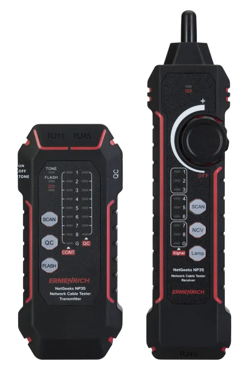 photo Ermenrich NetGeeks NP35 Network Cable Tester, image 3