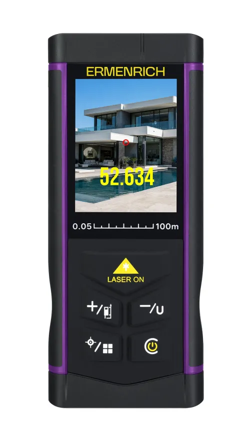 photograph Ermenrich PRO LR100 Laser Meter, with camera, image 4