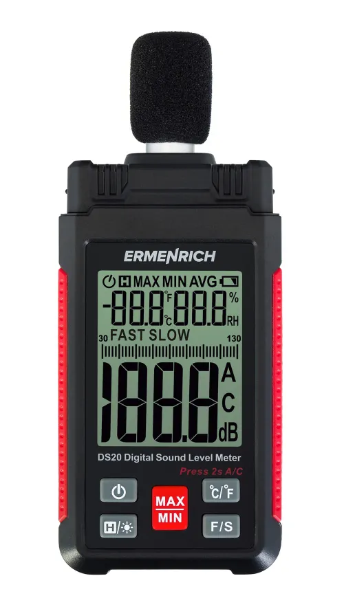 photograph Ermenrich Seek DS20 Digital Sound Level Meter, image 6
