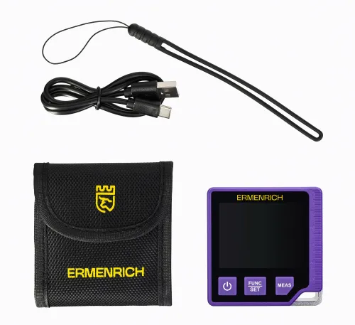 photograph Ermenrich Verk LQ60 3-in-1 Digital Level with Laser Meter, image 2