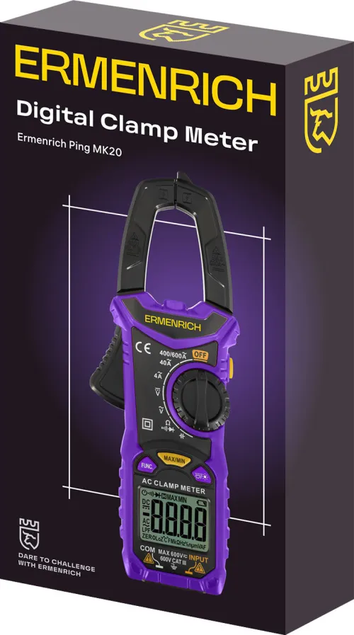 picture Ermenrich Ping MK20 Digital Clamp Meter, image 2