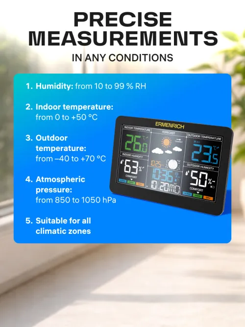 photo Ermenrich Report WR60 Weather Station, image 14