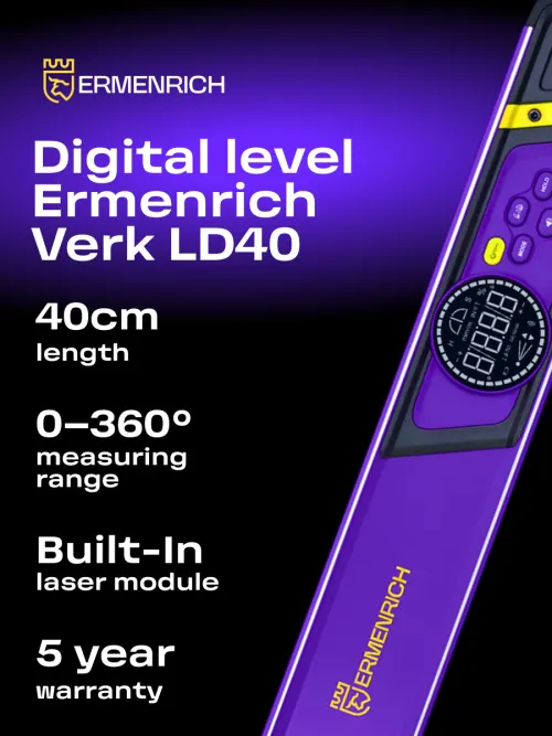 photograph Ermenrich Verk LD40 Digital Level, with laser, image 8