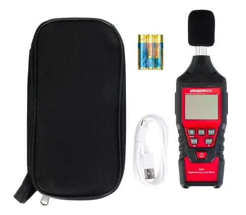 picture Ermenrich Seek DS40 Digital Sound Level Meter, image 7