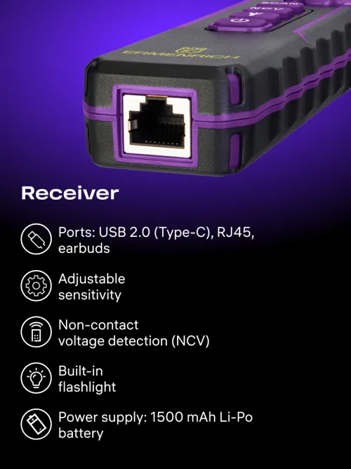 image Ermenrich NetGeeks NP60 Optical Wire Tracker, image 17