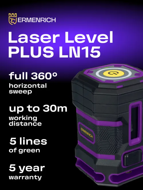 photograph Ermenrich PLUS LN15 Laser Level, image 11