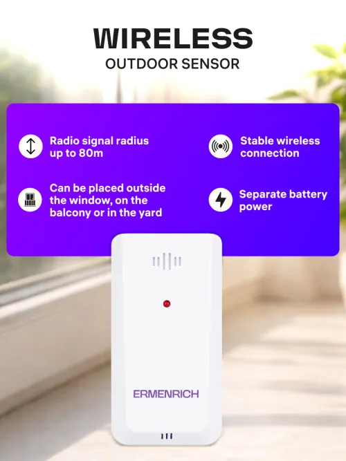 picture Ermenrich Report WR50 Weather Station, image 15