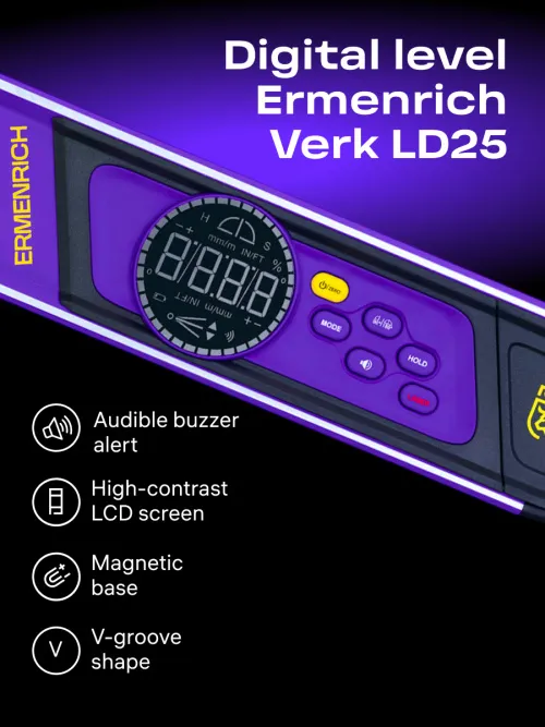 photo Ermenrich Verk LD25 Digital Level, with laser, image 9