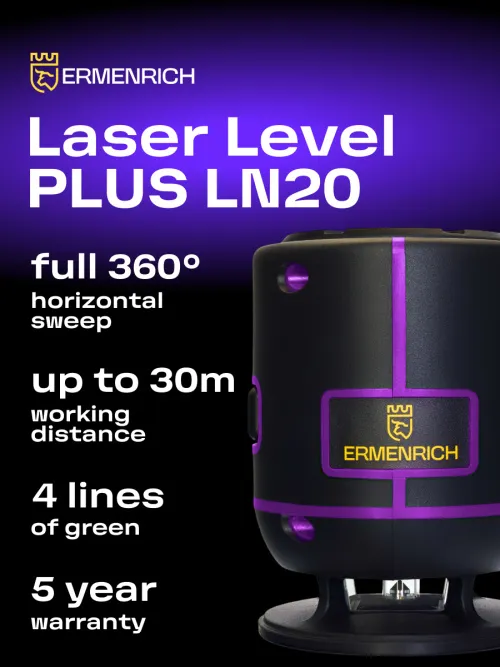 photograph Ermenrich PLUS LN20 Laser Level, image 10