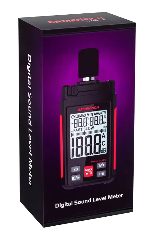 photograph Ermenrich Seek DS20 Digital Sound Level Meter, image 9
