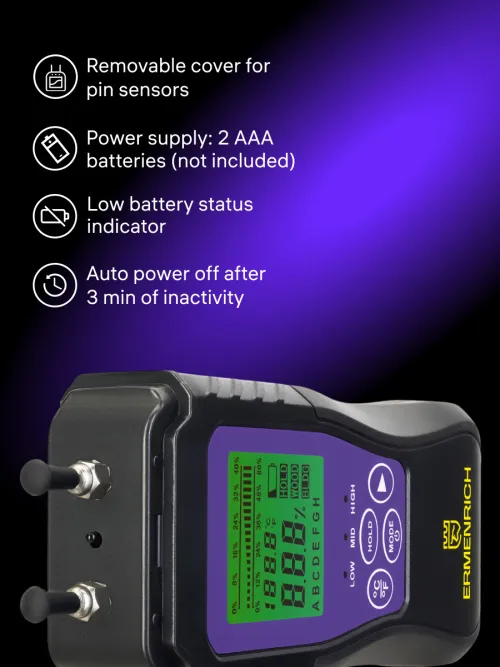 photograph Ermenrich Wett MW30 Moisture Detector, image 9