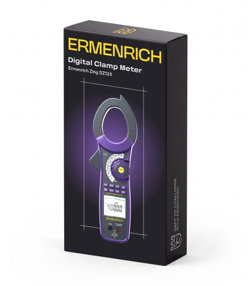 photograph Ermenrich Zing DZ120 Digital Clamp Meter, image 2
