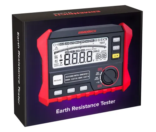 photograph Ermenrich Ping ET60 Earth Resistance Tester, image 8
