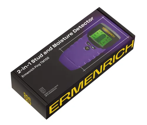 photograph Ermenrich Ping TM100 2-in-1 Stud and Moisture Detector, image 7