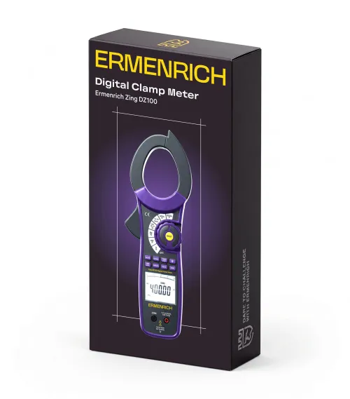 photograph Ermenrich Zing DZ100 Digital Clamp Meter, image 2