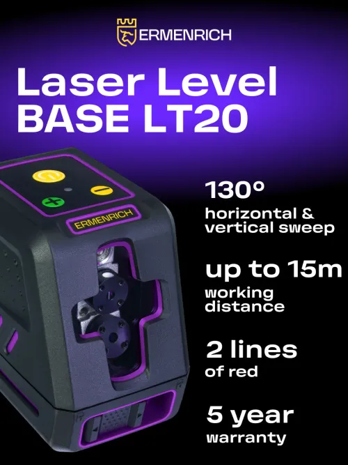 photo Ermenrich BASE LT20 Laser Level, image 11
