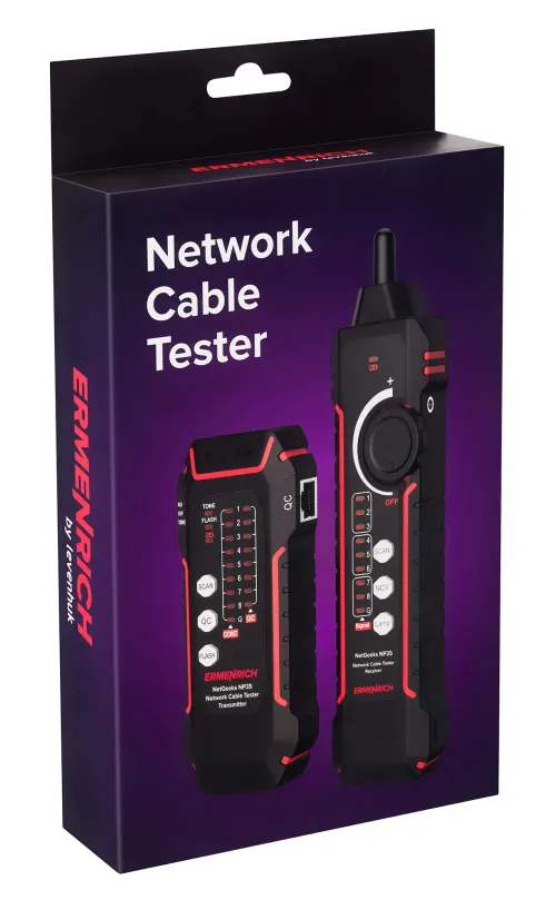 photo Ermenrich NetGeeks NP35 Network Cable Tester, image 12
