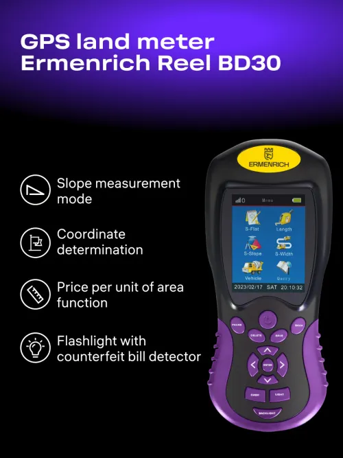 photograph Ermenrich Reel BD30 GPS Land Meter, image 11