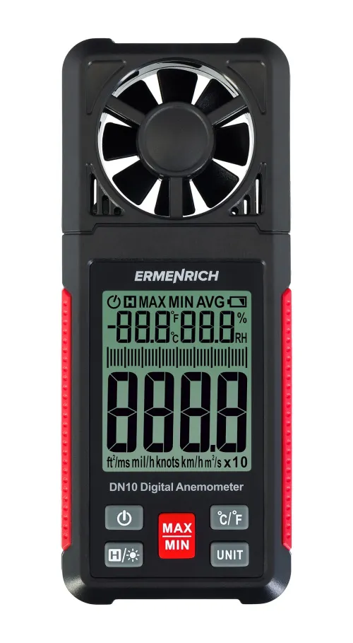 photograph Ermenrich Seek DN10 Digital Anemometer, image 3