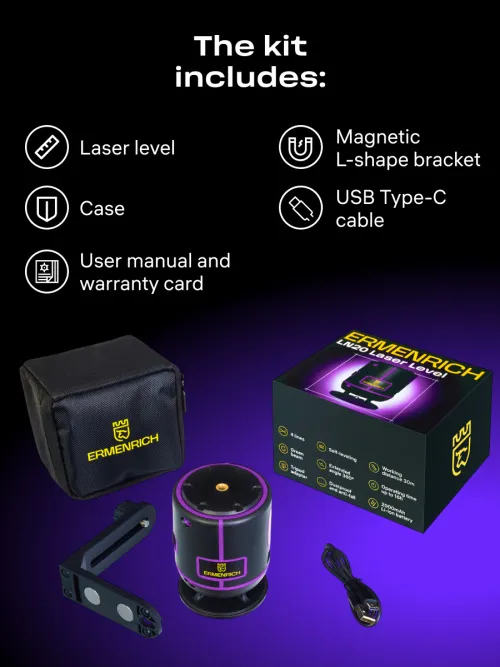 photograph Ermenrich PLUS LN20 Laser Level, image 13