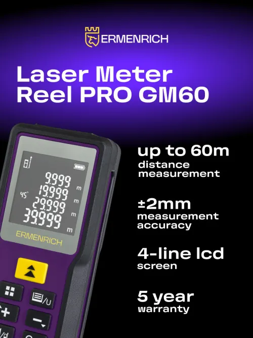 image Ermenrich Reel PRO GM60 Laser Meter, image 8