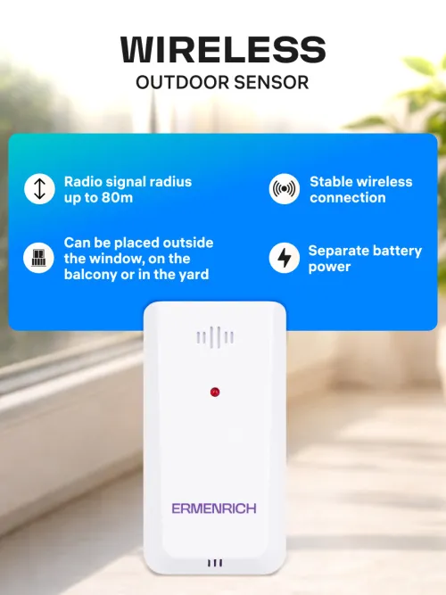 photo Ermenrich Report WR60 Weather Station, image 15