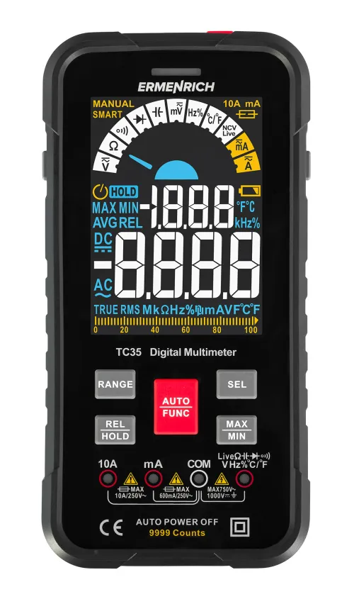 photograph Ermenrich Zing TC35 Digital Multimeter, image 4