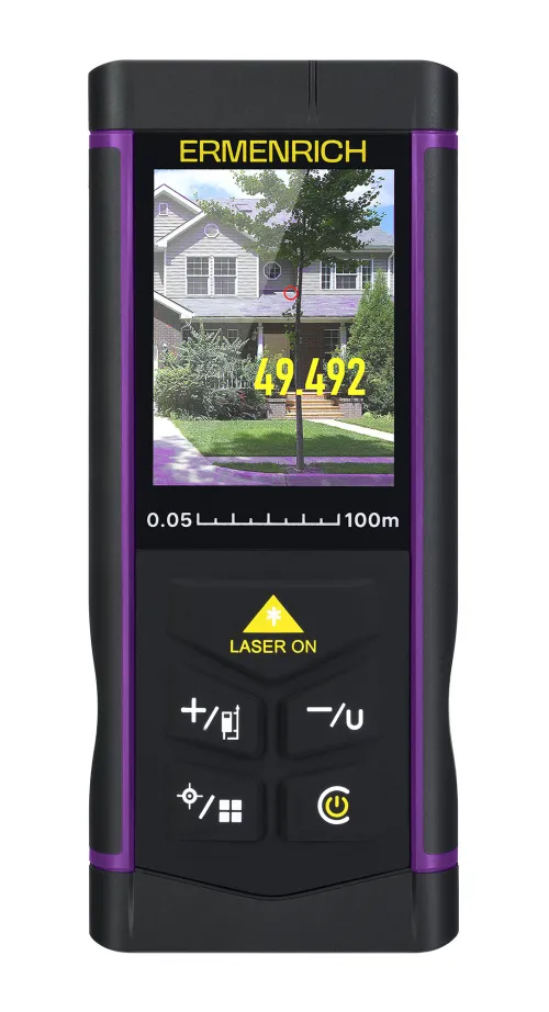 photograph Ermenrich PRO LR100 Laser Meter, with camera, image 4