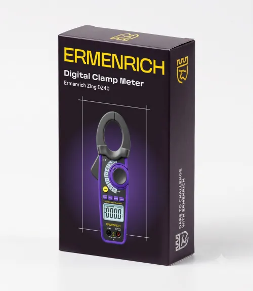 image Ermenrich Zing DZ40 Digital Clamp Meter, image 2