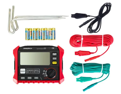 photograph Ermenrich Ping ET60 Earth Resistance Tester, image 7
