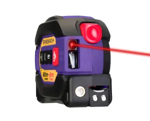 photograph Ermenrich Reel SLR600 PRO 3-in-1 Laser Tape Measure