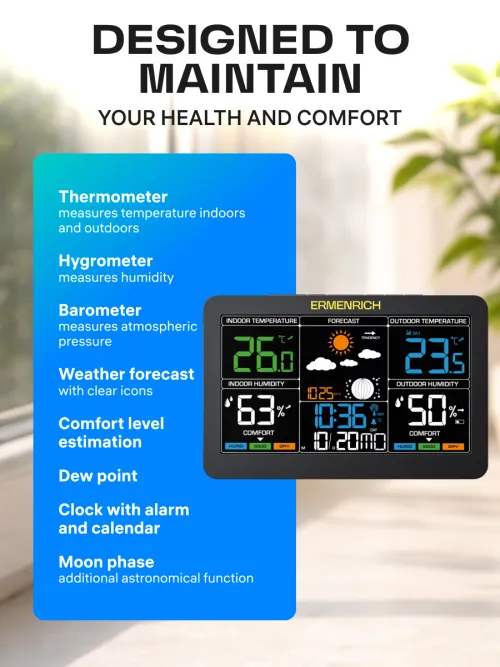 photo Ermenrich Report WR60 Weather Station, image 13