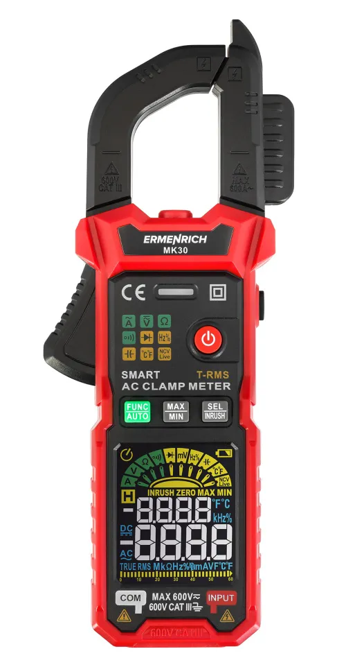 picture Ermenrich Ping MK30 Digital Clamp Meter, image 3